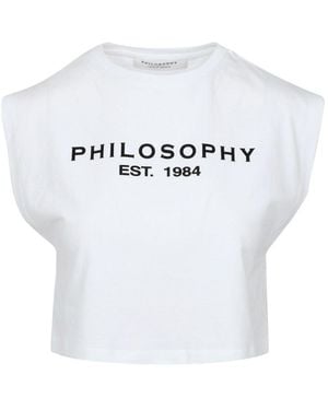 PHILOSOPHY BY LORENZO SERAFINI Philosophie von Lorenzo Serafini T-Shirts und Polos Weiß