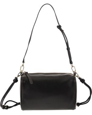 Furla Talia Mini – Leather Shoulder Bag - Black