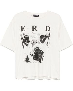 Enfants Riches Deprimes Enfants Reichtum vernadelt meine Rolle im Krieg Baumwoll -T -Shirt - Weiß