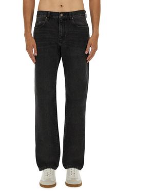 Isabel Marant "Lewys-Gb" Jeans - Schwarz