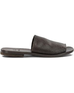 Moma Calf Leather Rubber Sandals - Multicolour