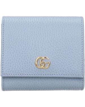 Gucci Marmont Wallet For - Blue