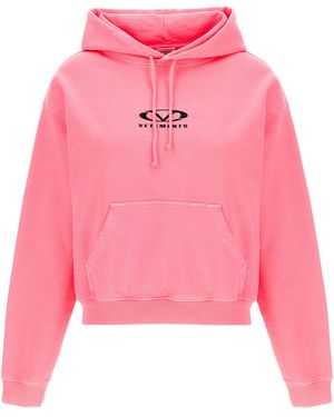 Vetements 'Oval Logo' Hoodie - Pink