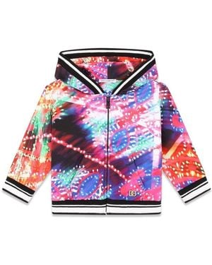 Dolce & Gabbana Zipper Hoodie - Weiß