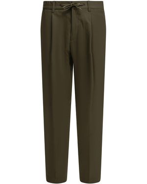 Herno Casual Trousers - Green