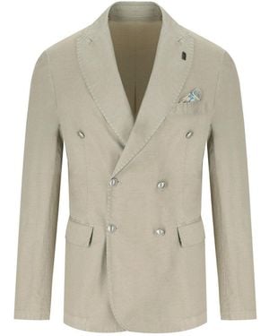 Bob Jamie Double Breasted Jacket - Gray