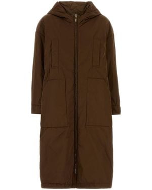 MM THE CUBE Reversible Bosco Polyester Jacket - Brown