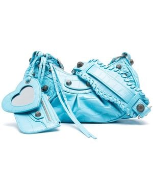 Balenciaga Le Cagole Xs Schoudertas - Blauw
