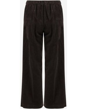 Aspesi Cotton Velvet Pants - Black