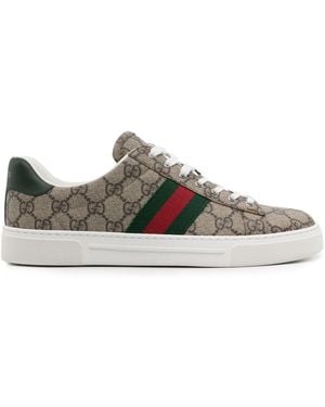 Gucci Ace Gg Sneakers - Grey