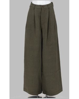 Uma Wang Sophisticated Trousers - Green