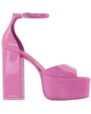 Paris Texas Tatiana Platform Sandals - Purple