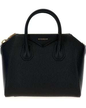 Givenchy "Antigona Lock" Handbag - Black