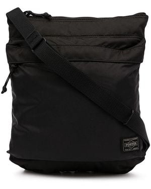 Porter-Yoshida and Co Force 2Way Nylon Crossbody Bag - Black