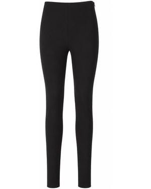 Ann Demeulemeester Leggings Florence de algodón bistretch - Negro