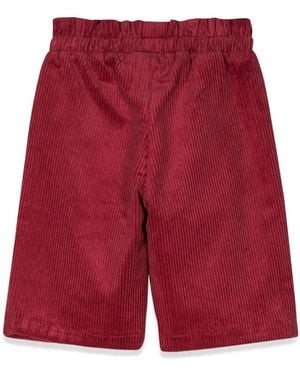 Chloé Velvet Pants - Red
