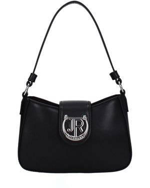 John Richmond Handtaschen Frauen Polyurethan Schwarz/Nickel