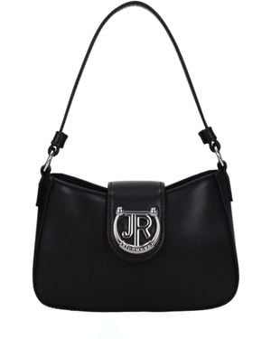 John Richmond Handtaschen Frauen Polyurethan Schwarz/Nickel