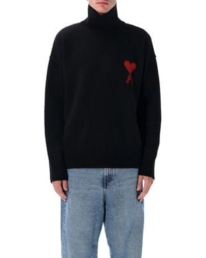 Ami Paris Pullover schwarz - Blau