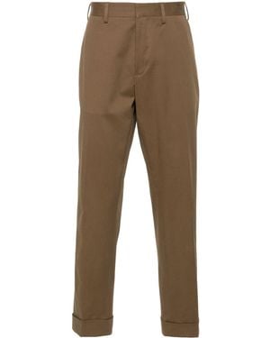 Dries Van Noten 00840 Philip 9122 M.W.Pants Clothing - Brown