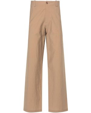 A.P.C. Tapered-Hose Mit Bügelfalten - Natur