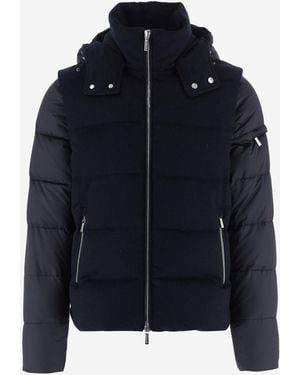Moorer Jas Van Wol En Kasjmier - Blauw
