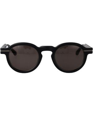Matsuda Squared Sunglasses M2050.Sg.Mbk Rtm.Mbk Rtm - Black