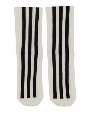 Y-3 Stripe Socks - Black