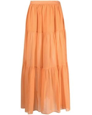 Manebí Recife Silk Cotton Voile Rock - Orange