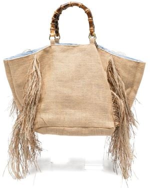 La Milanesa Sharon Handbag - Natural