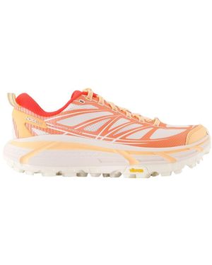 Hoka One One U Mafatgeschwindigkeit 2 Sneaker Mesh Orange - Pink