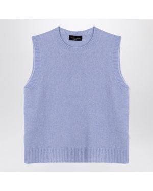 Roberto Collina Cashmere Blend Waistcoat - Blue
