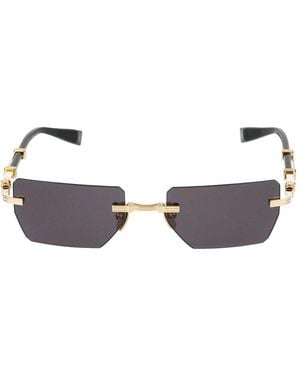 Balmain Sonnenbrille BPS 150 E 53 Pierre GLD BLK /19/140 - Schwarz