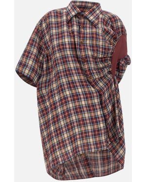 Vivienne Westwood Tartan Shirt Decostruito - Multicolore