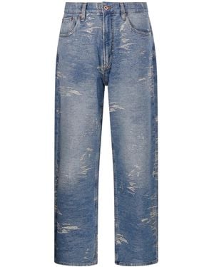 Emporio Armani 5 Pockets Pant - Blue