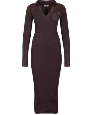 Elisabetta Franchi Strickkleid - Lila