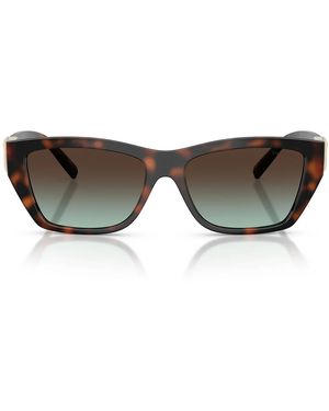Tiffany & Co. Sonnenbrille Tf4255 U 80155 D Braun/Blau Farbverlauf Unisex