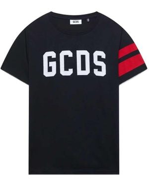 Gcds T-Shirt mit -Logo - Schwarz