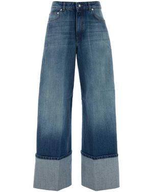 Givenchy Denim Wide-leg Jeans - Blue