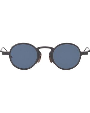 Thom Browne Runde Sonnenbrille von - Blau