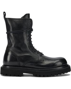 Officine Creative Wisal Dd 106 Laarzen Met Rits - Zwart