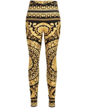 Versace Leggings Barocco - Giallo