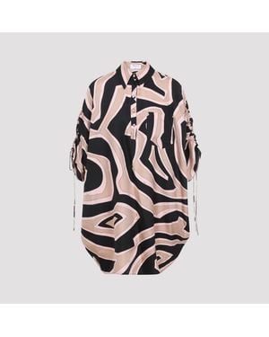 PUCCI Silk Mini Dress - Black