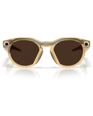 Oakley Sonnenbrille Ow8002 800208 Meta Hstn Light Curry Gelb/Braun Unisex Photochromic