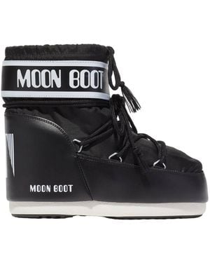 Moon Boot Mb Icon Low Nylon - Schwarz