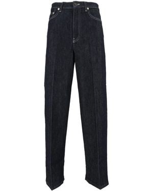Fabiana Filippi Softened Barrel-Fit Jeans - Blue