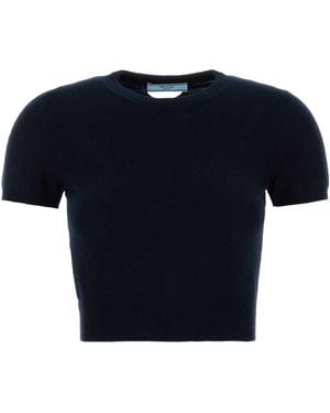 Prada Crew Neck Sweater - Black
