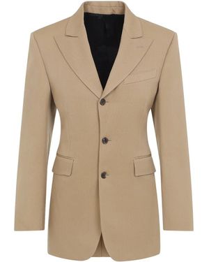 Celine Colonne Jacket - Natural