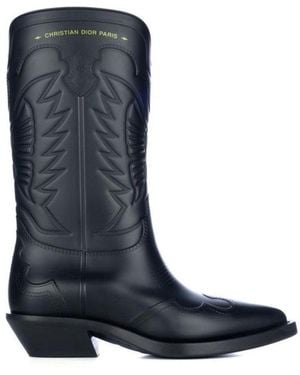 Dior Botas altas de la rodilla de - Azul