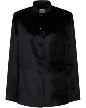 Loulou de Saison Lara Straight Jacke - Schwarz